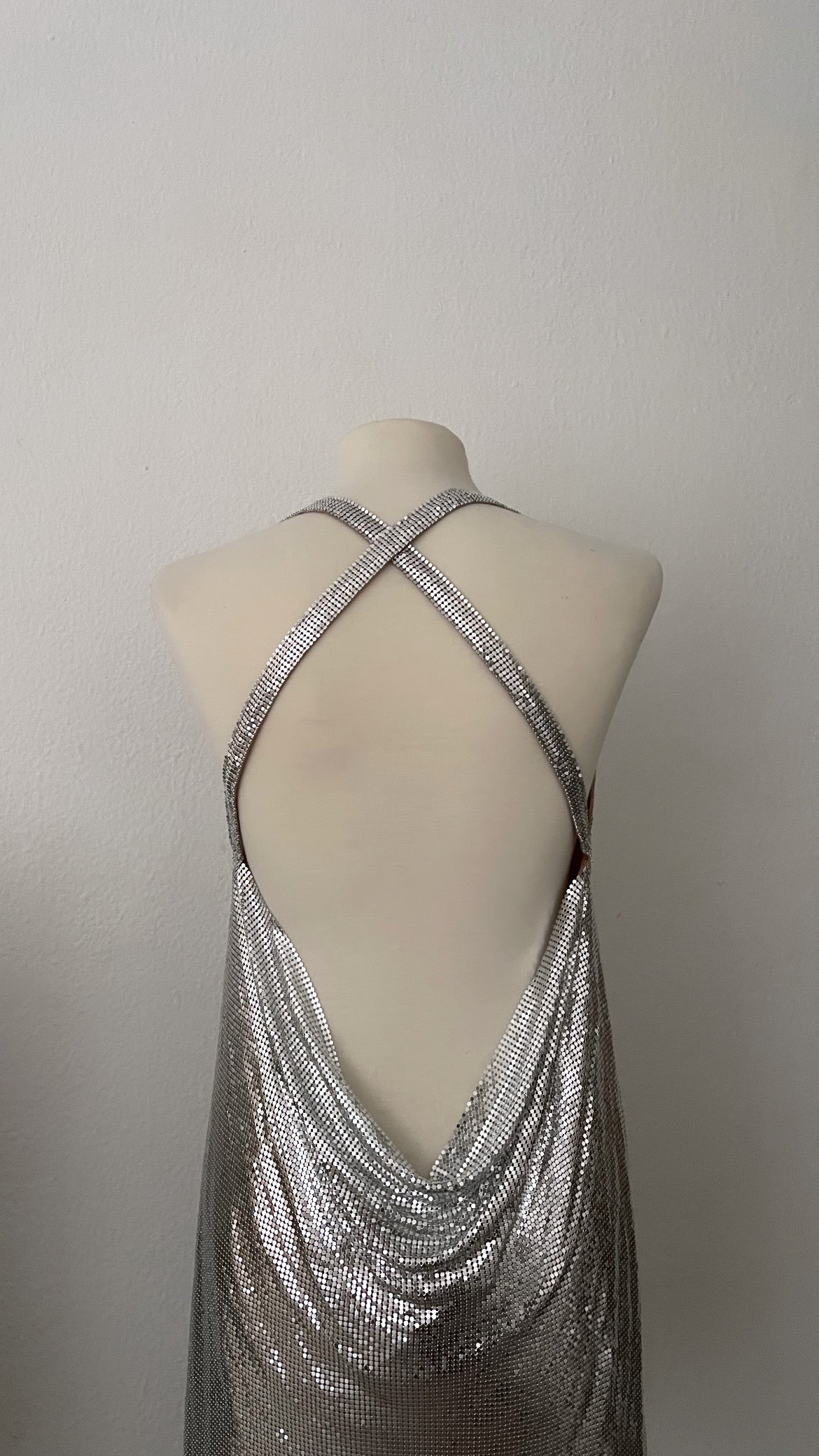 Stargirl Metal Dress - Silver