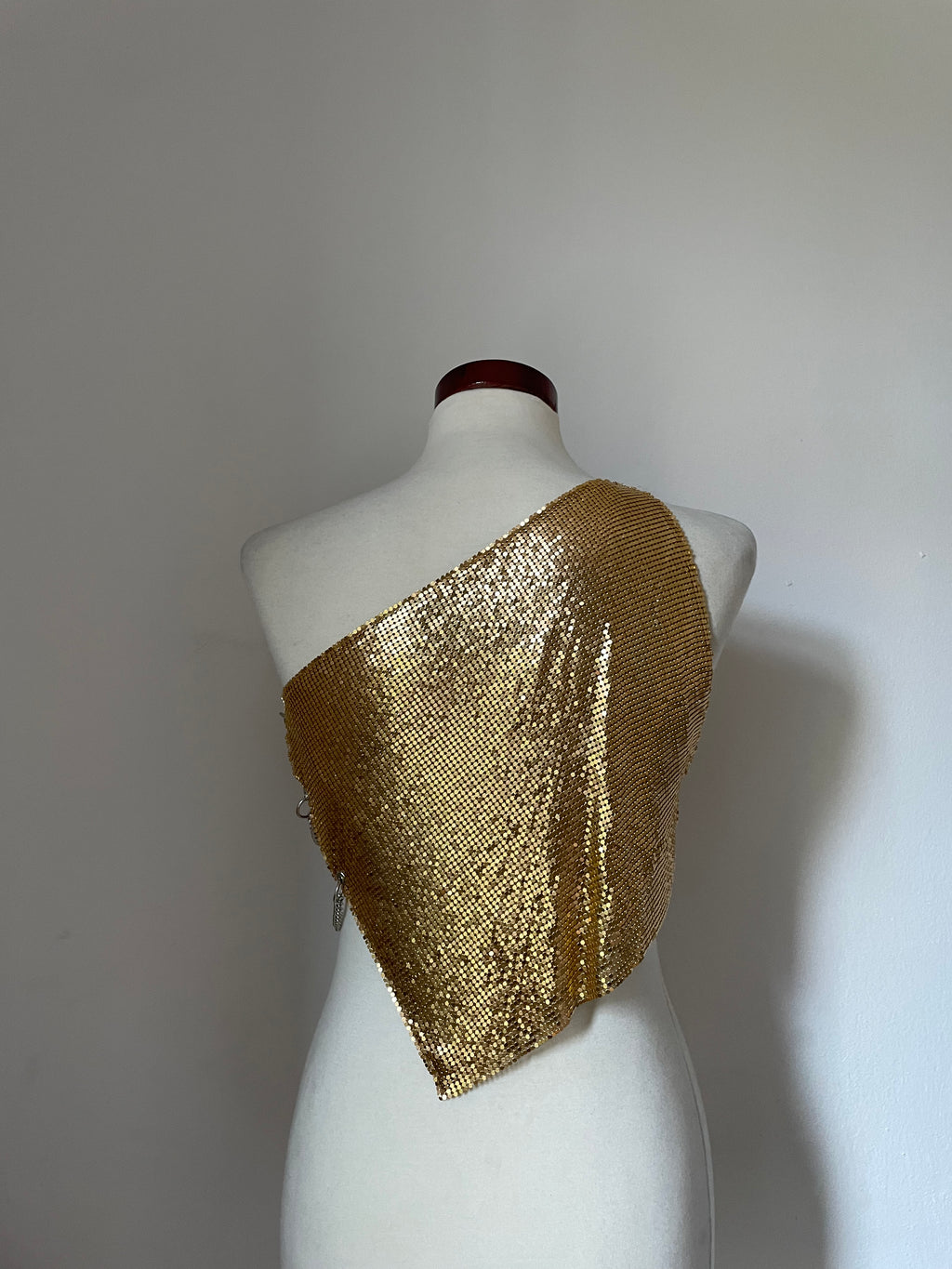 Nebula Metal Top - Gold