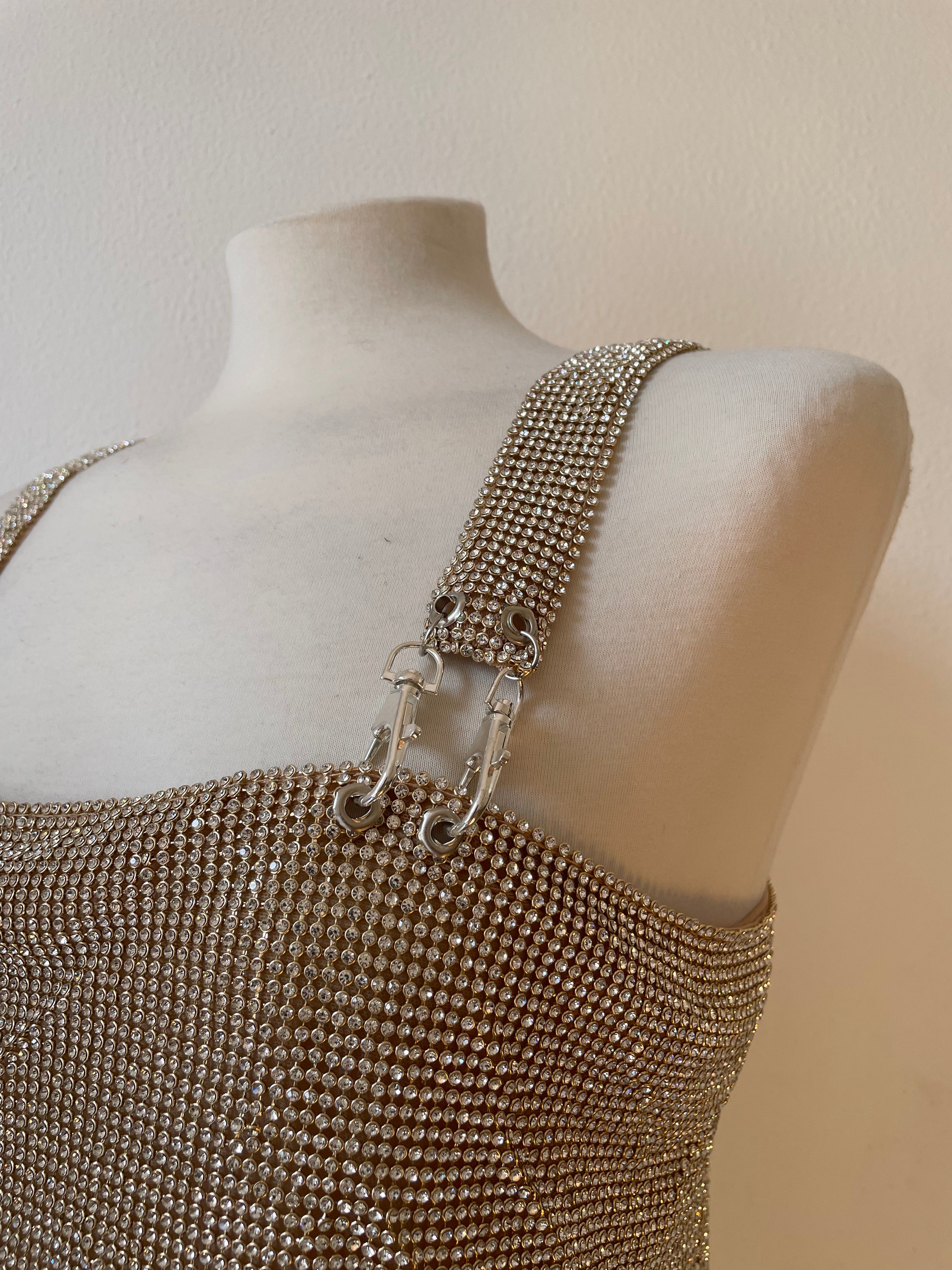 Lust Crystal Top - Gold