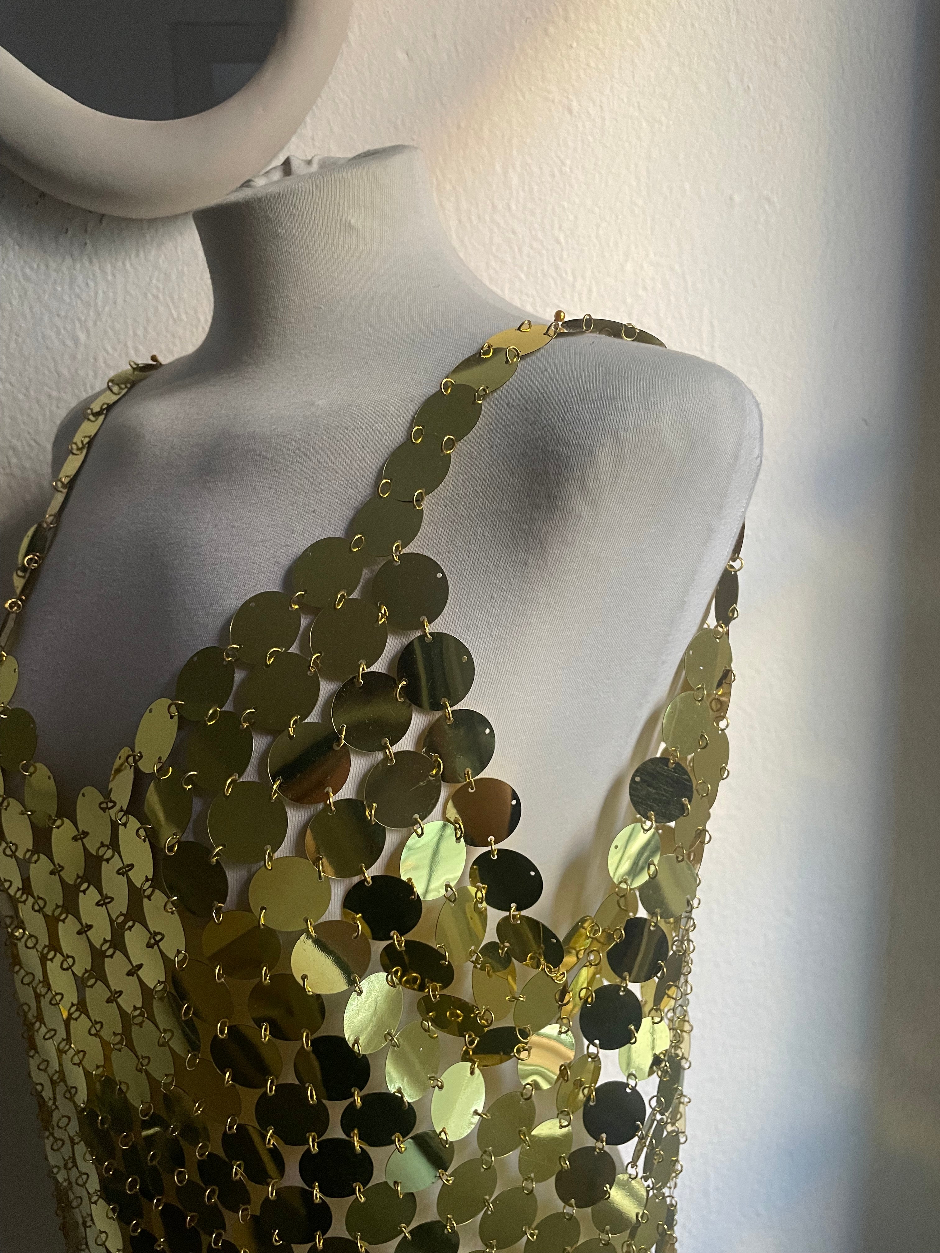 The Sequin Dress - Gold