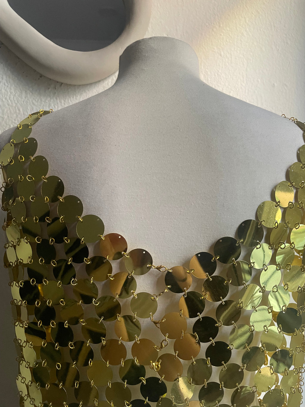 The Sequin Dress - Gold