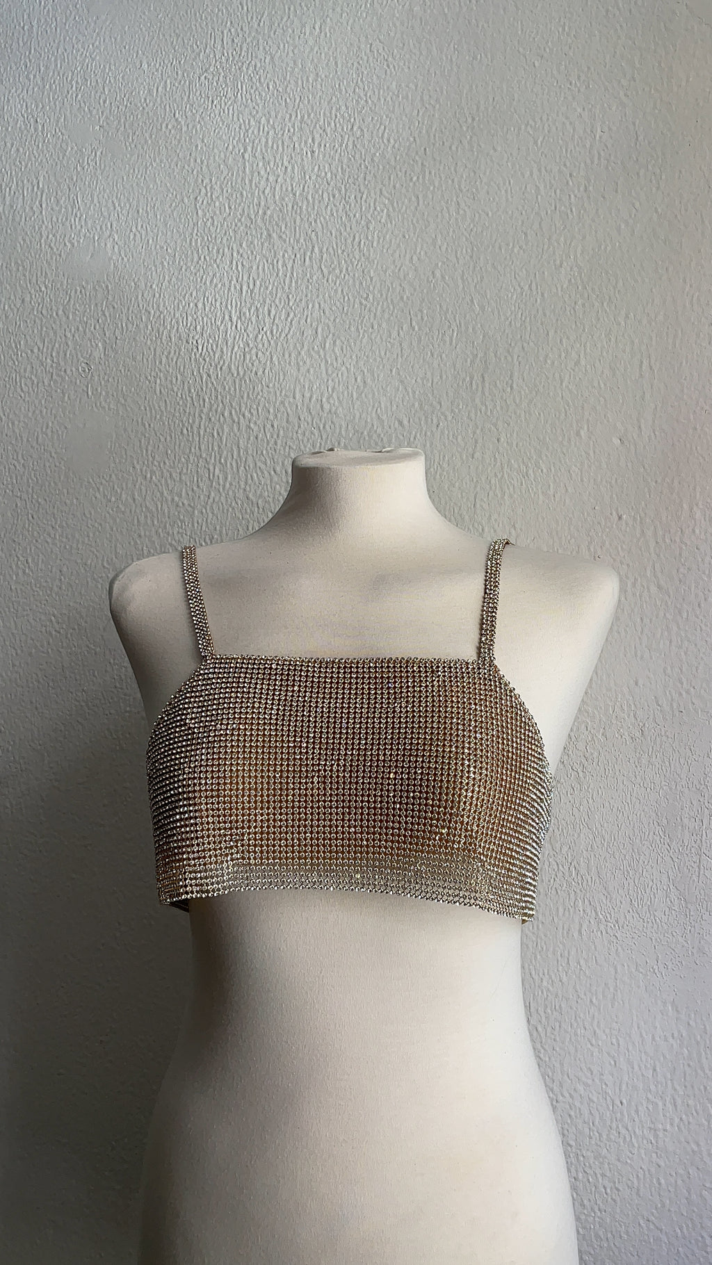 Calypso Crystal Top - Gold