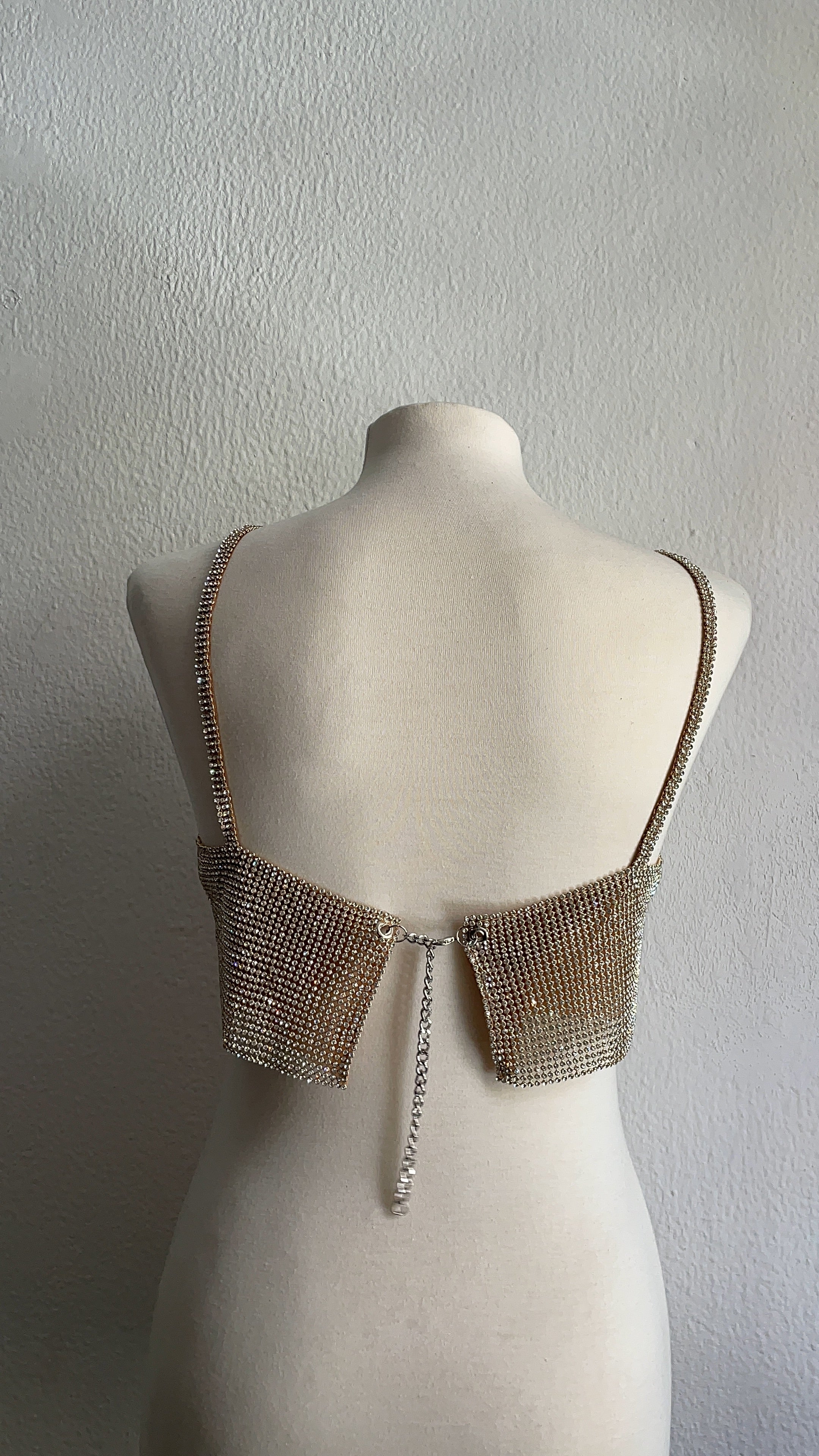 Calypso Crystal Top - Gold