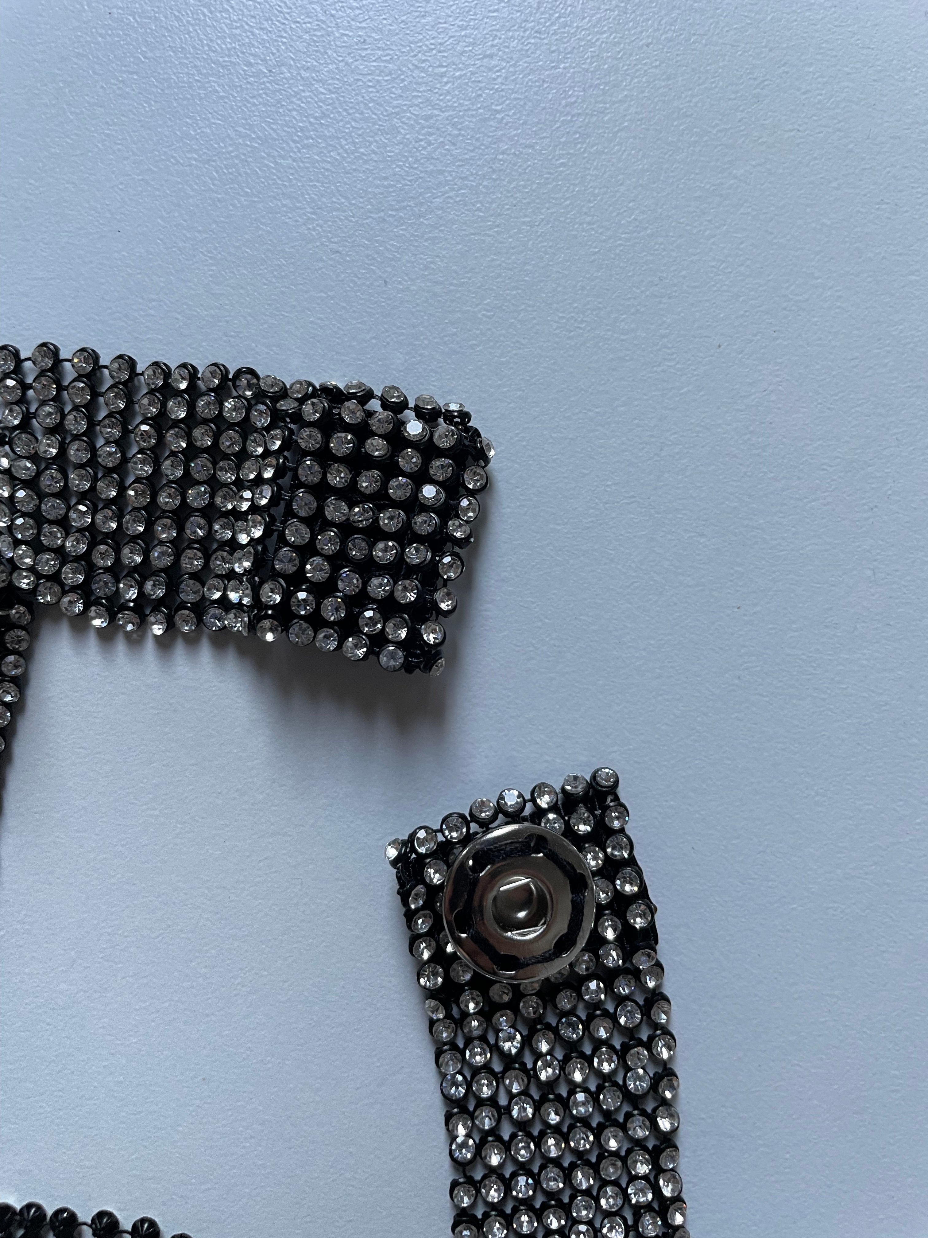 Crystal Tie Necklace