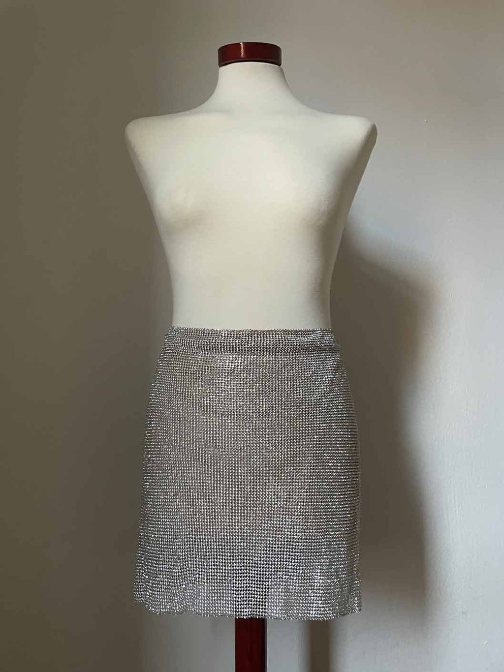Stellar Crystal Skirt - Silver