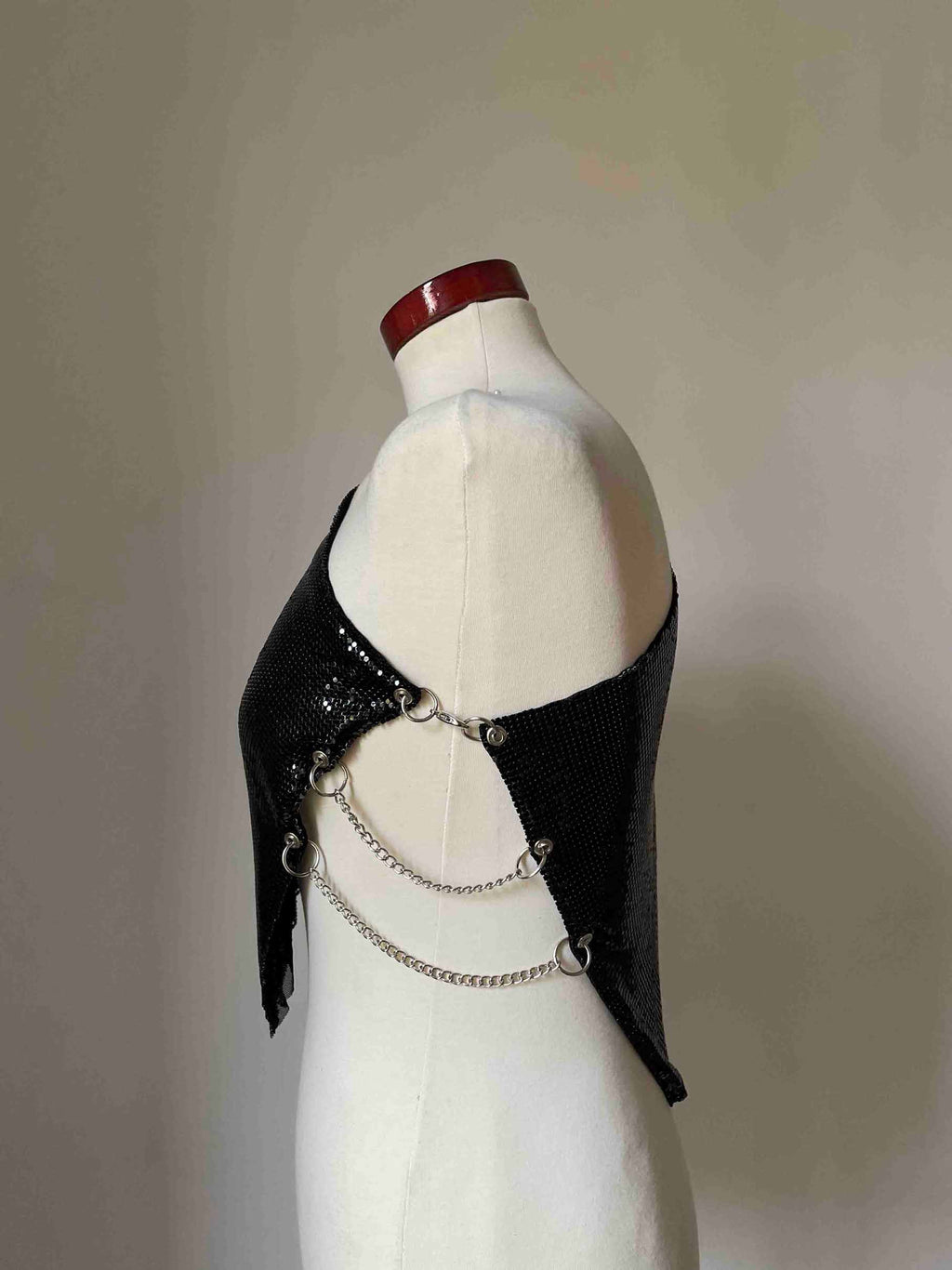 Nebula Metal Top - Black