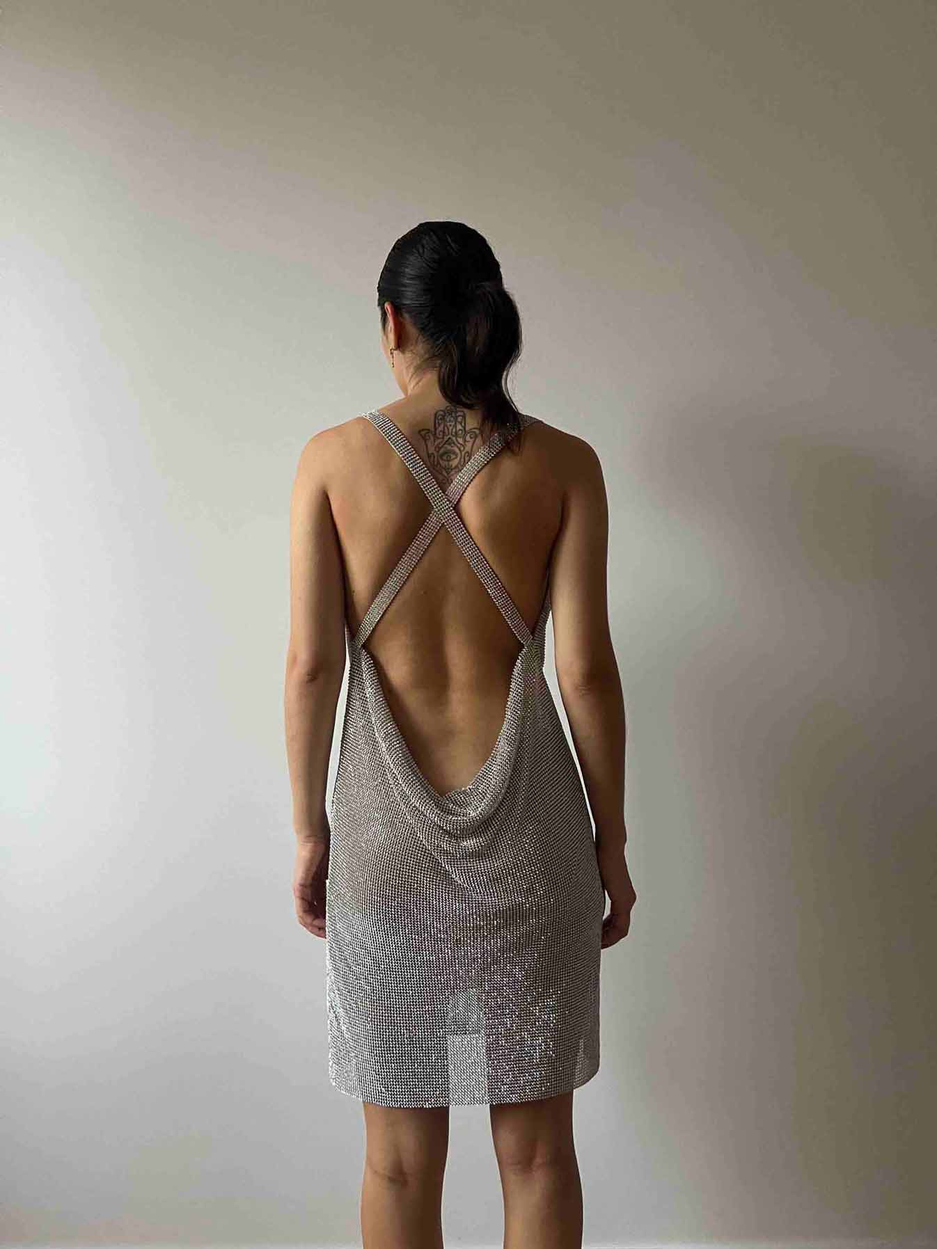 Stargirl Crystal Dress - Silver