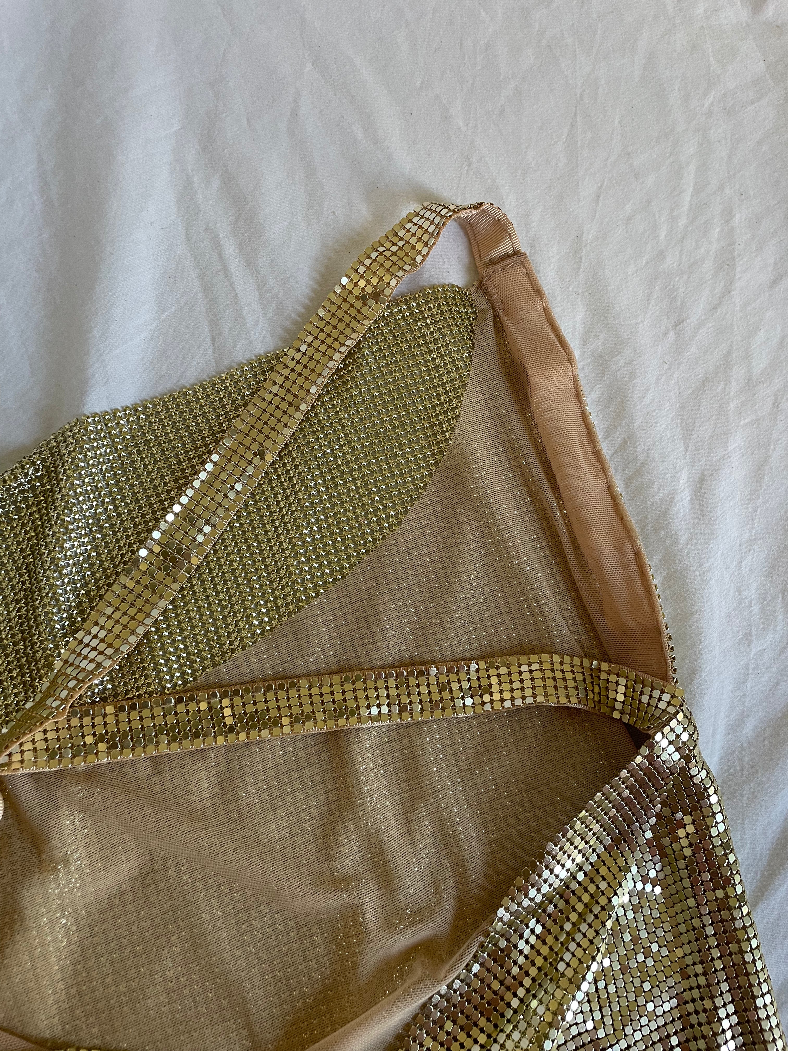 Stargirl Metal Dress - Gold